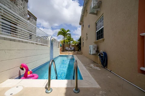Outdoor swimming pool at Providence Terrace